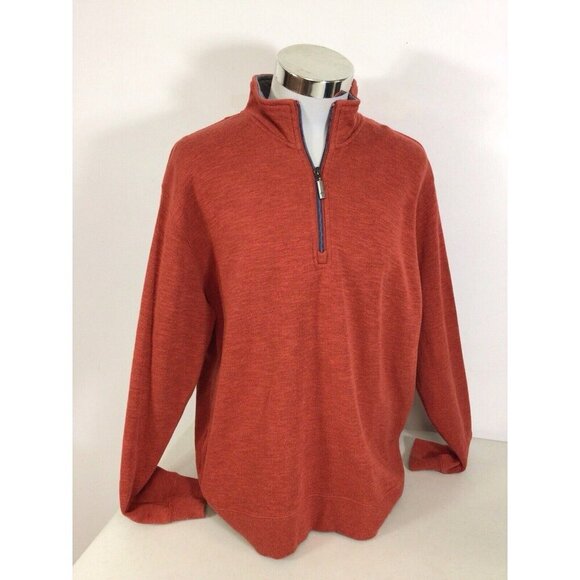 Orvis Sweater Zip Pullover Mens Large - Picture 5 of 7